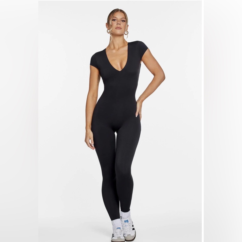 NAMA Body Butter V Neck Jumpsuit